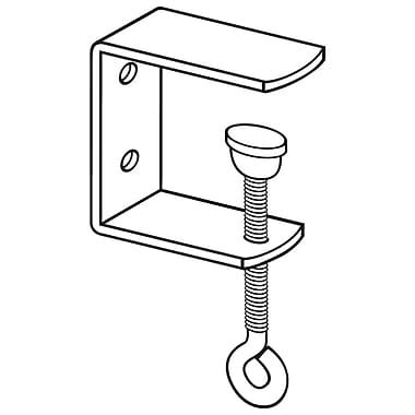 ffr merchandising c clamp metal display bracket|retail display fixtures.